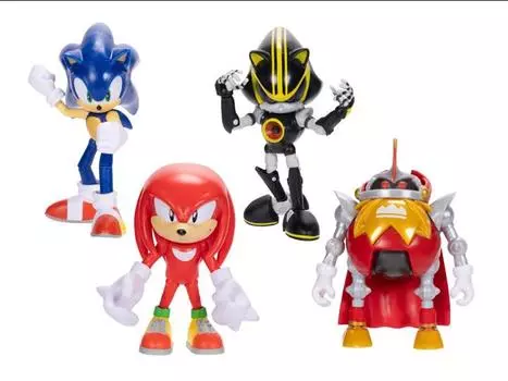Набор Sonic The Hedgehog 4" Wave 16 Set of 4 Figures Jakks Pacific