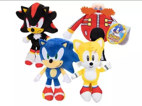 Набор Sonic The Hedgehog 9" Wave 10 Set of 4 Plush Jakks Pacific