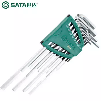 Набор специальных длинных шестигранных ключей SATA, 12 предметов 09104