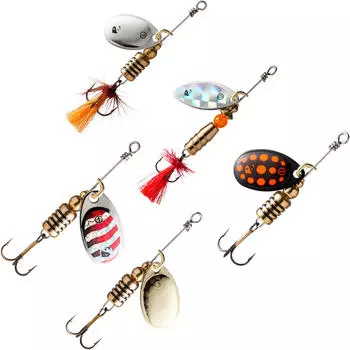 Набор спиннеров Svartan CAPERLAN, красочный