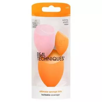 Набор спонжей для макияжа, 3 шт. Real Techniques, Ultimate Sponge Trio