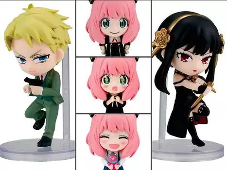 Набор Spy x Family Chibi Masters Wave 1 Set of 5 Figures Bandai Namco