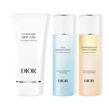 Набор средств для очищения и снятия макияжа Dior Desmaquillado Con Nenfar Blanco Purificante