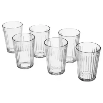 Набор стаканов, 20 кл, 6 уп. VARDAGEN IKEA