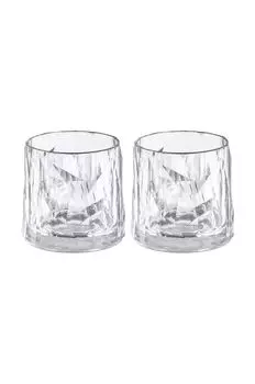 Набор стаканов 250 мл (2 шт.) Koziol, прозрачный