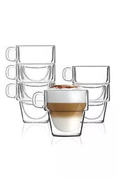 Набор стаканов 350 мл (6 шт.) Vialli Design, прозрачный