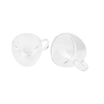 Набор стаканов Bergner Coffee & Tea Lovers 2 шт. 100 мл