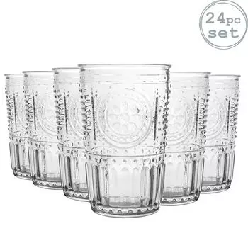 Набор стаканов Bormioli Rocco Romantic Ripple, 305 мл, 24 шт