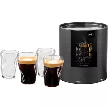 Набор стаканов для эспрессо Unik, 4 шт 100 мл/ч: 8,5 см Eisch, прозрачный