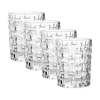 Набор стаканов для виски Bossa Nova, 4 предмета 0,33 л Nachtmann, прозрачный