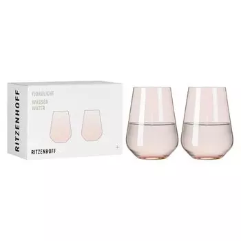 Набор стаканов для воды Fjordlicht №1 от команды дизайнеров Ritzenhoff, оранжевый