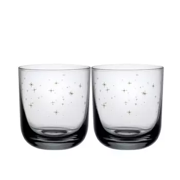 Набор стаканов для воды Winter Glow, 2 шт like. by Villeroy & Boch, серый/прозрачный