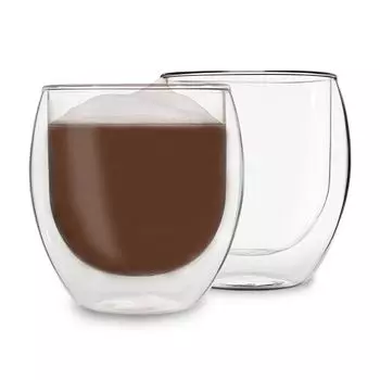 Набор стаканов DUOS Jumbo Latte Macchiato 2x410 мл