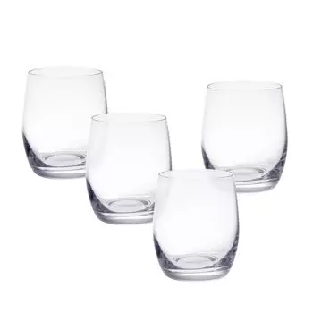 Набор стаканов Palmires, 4 шт., в подарочной упаковке Cristalica GmbH, прозрачный