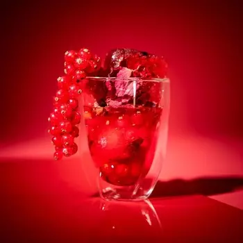 Набор стаканов стакан для питья стакан для воды стакан для сока CEMBRA MODERN геометрические стаканы с двойными стенками, 2 шт. 0,28 л ХОМЛА Homla, прозрачный