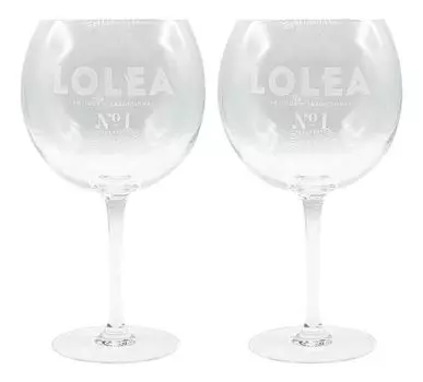 Набор стаканов в стиле Lolea, 2 шт. Бокал-шар Lolea Sangria No1, 2 стакана Mixcompany