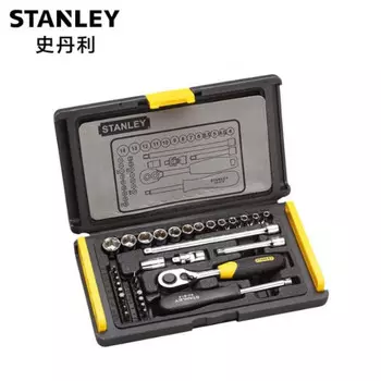 Набор Stanley, 35 предметов, серия 6,3 мм, метрический набор 94-691-22