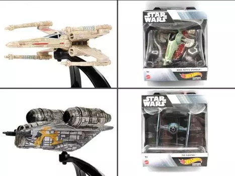 Набор Star Wars Hot Wheels Starships Select Set of 4 Mattel