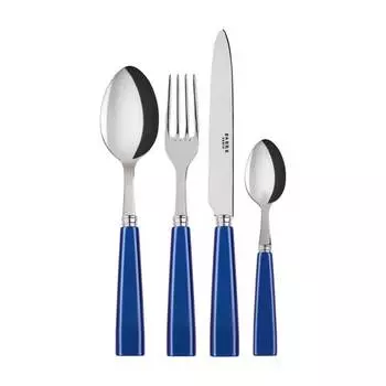 Набор столовых приборов 4 предмета, icne Sabre Paris, синий