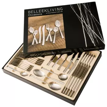 Набор столовых приборов Belleek Events, 44 штуки