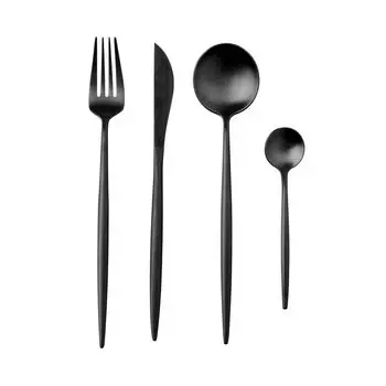 Набор столовых приборов BUTLERS STILETTO из 4 предметов. матовый