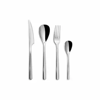 Набор столовых приборов Comas Canada, 24 предмета, столовые приборы, нержавеющая сталь, серебро, 6556