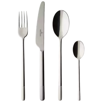 Набор столовых приборов Ella, 24 предмета Villeroy & Boch, серебряный/платиновый