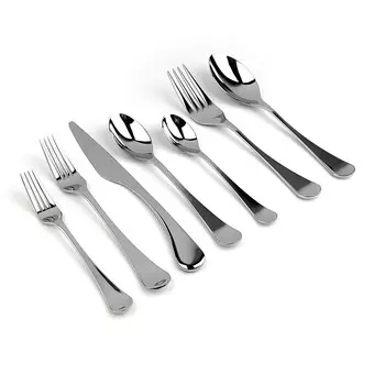 Набор столовых приборов Gourmet Settings Lyric 42 предмета, серебряный