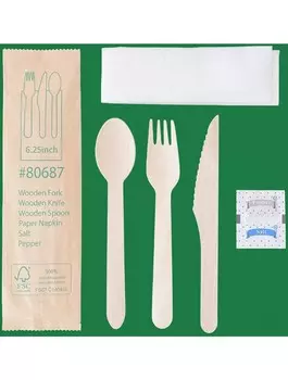 Набор столовых приборов Green