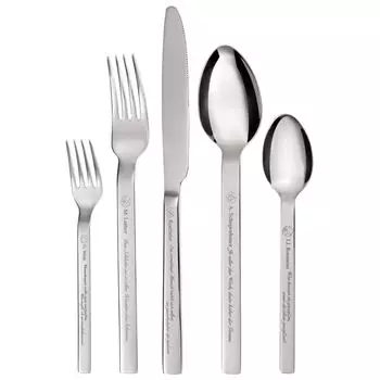 Набор столовых приборов GRWE 30 предметов, нержавеющая сталь 18/10, серия POESIE