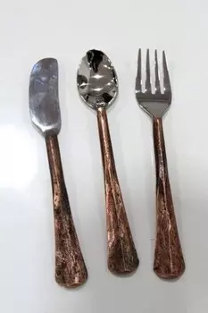 Набор столовых приборов из нержавеющей стали, набор посуды/столовых приборов/столового серебра NauticalMart, Silver