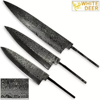 Набор столовых приборов Knife World Chef White Deer Trio, 3 штук