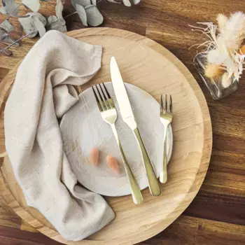 Набор столовых приборов Kuppels, бежевый