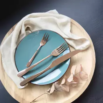 Набор столовых приборов Kuppels, розовый