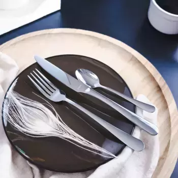 Набор столовых приборов Kuppels, серебряный