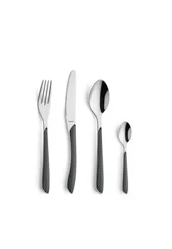Набор столовых приборов Kuppels, темно-серый