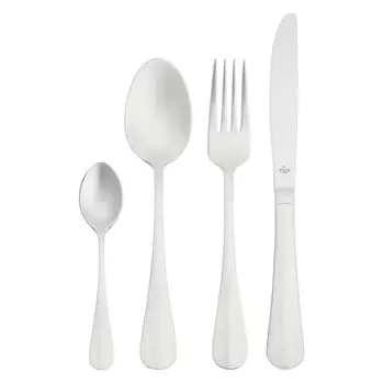 Набор столовых приборов La Porcellana Bianca, 24 предмета P10010P024, серебро