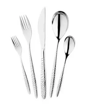 Набор столовых приборов long beach 30 шт. Mulex, серебряный