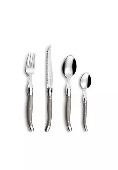 Набор столовых приборов Lou Laguiole, серо-коричневый