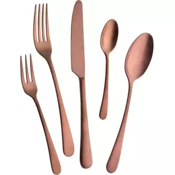 Набор столовых приборов Mulex «Астория», (набор, 20 предметов), сатинированная отделка, цвет kupferfarben