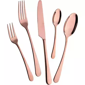 Набор столовых приборов Mulex «Астроя», (набор, 20 предметов), полированный, цвет kupferfarben