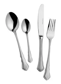 Набор столовых приборов Mulex Chippendale satin 60 шт. Материал нержавеющая сталь