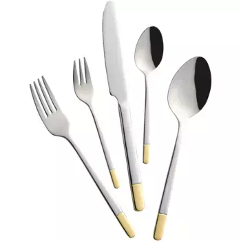 Набор столовых приборов Mulex «Oceanside», (набор, 30 предметов), декоративное позолота, цвет edelstahlfarben