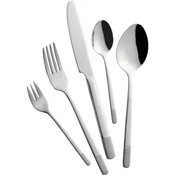 Набор столовых приборов Mulex «Oceanside», (набор, 60 предметов), частично сатинированный, цвет edelstahlfarben