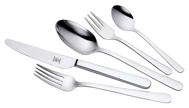 Набор столовых приборов - нержавеющая сталь 18/10 - на 12 персон Justus Brenger & Co