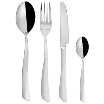 Набор столовых приборов Orion SHAPE 24 шт. столовая ложка чайная ложка вилка нож на 6 персон