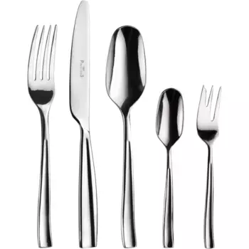 Набор столовых приборов PINTINOX «Infinito», (набор, 30 предметов), кованый, цвет edelstahlfarben