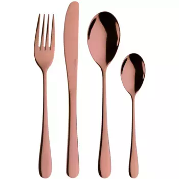 Набор столовых приборов PINTINOX «Принцесса», (набор, 24 предмета), PVD-покрытие, можно мыть в посудомоечной машине, цвет bronzefarben