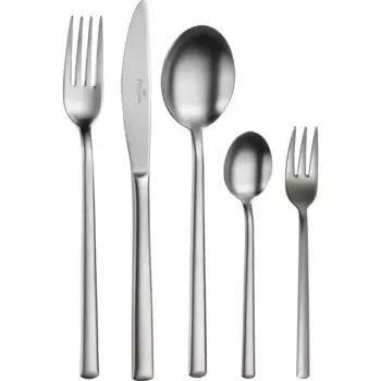 Набор столовых приборов PINTINOX «Synthesis Mystique», (набор, 30 предметов), пескоструйная обработка, цвет silberfarben