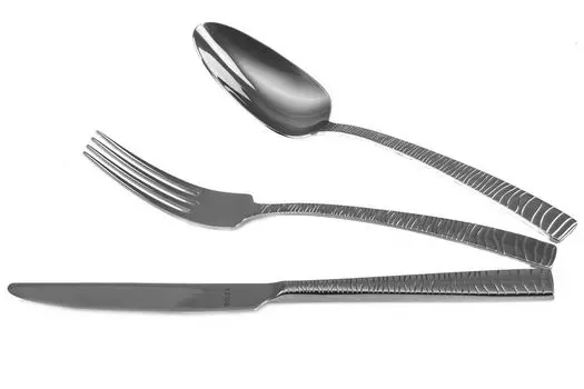 Набор столовых приборов Solex Alexa, 36 предметов, десертные столовые приборы на 12 персон, серебро